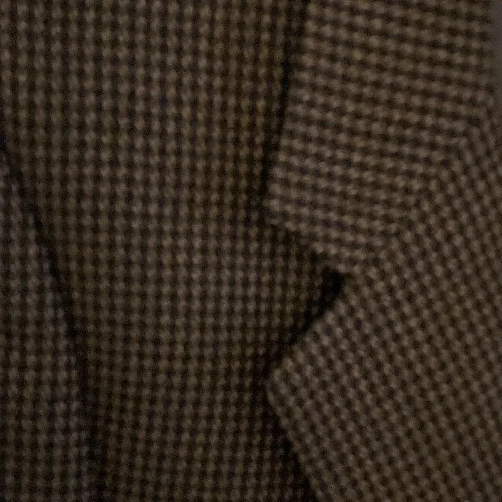 Valentino NWOT Mens Brown Houndstooth Wool Sport Jacket. Size 40R. - Picture 3 of 11